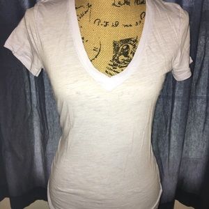 Victoria’s Secret PINK Medium Purple V Neck Shirt
